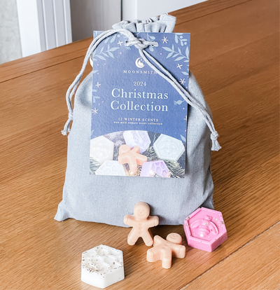 Christmas 2024 - 12 scent Wax Melt Collection Bag