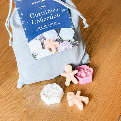 Christmas 2024 - 12 scent Wax Melt Collection Bag